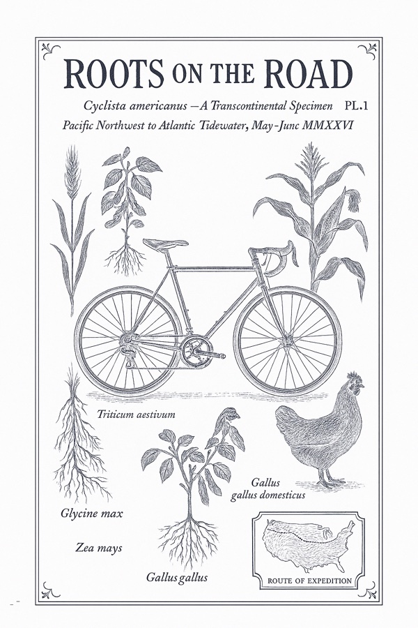 Botanical Plate on white